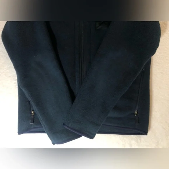 Patagonia Men’s Synchilla Full Zip Fleece Jacket size Lg Navy pockets #25395 - Picture 14 of 14